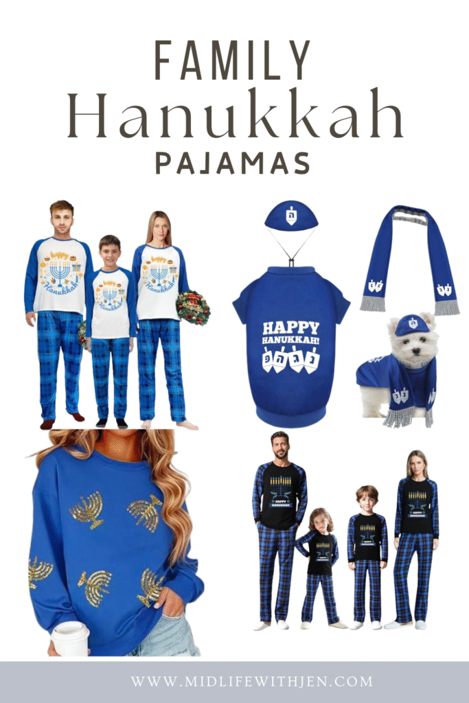 family hanukkah pajamas
