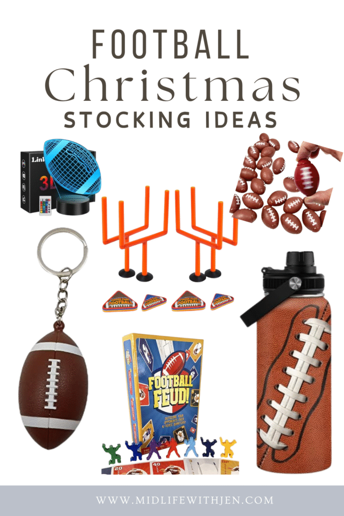 football themed christmas stockings
